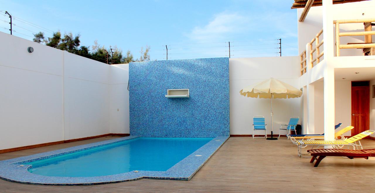 Caihuayna Apart Hotel Paracas Exterior foto